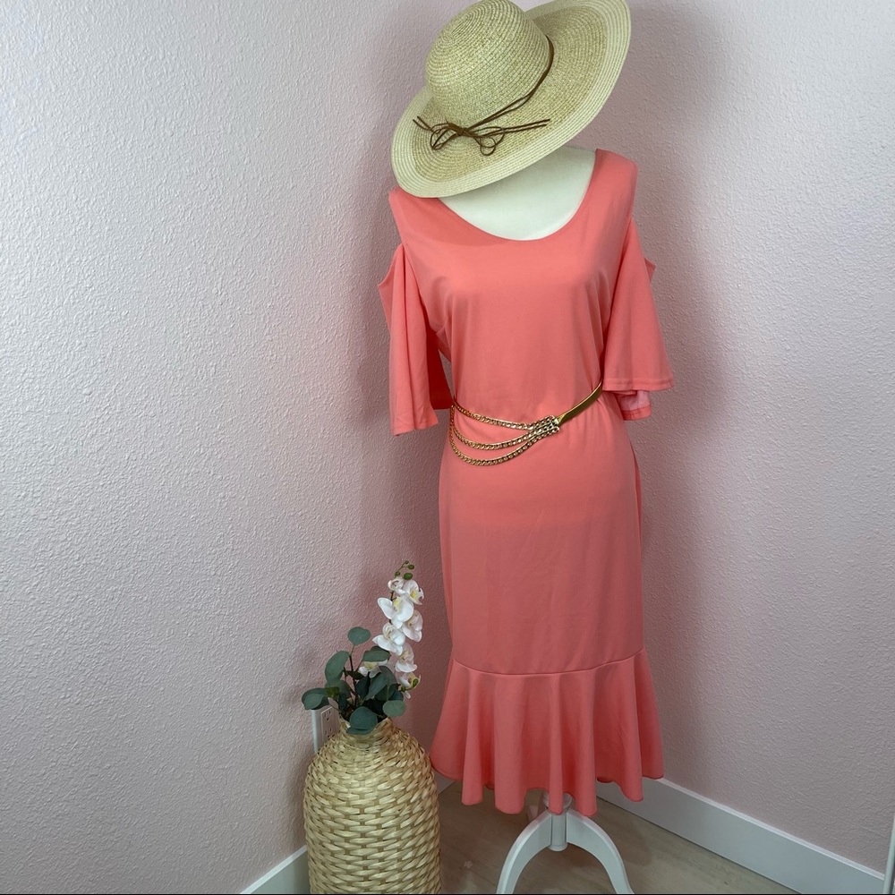 “Salome” Midi Dress